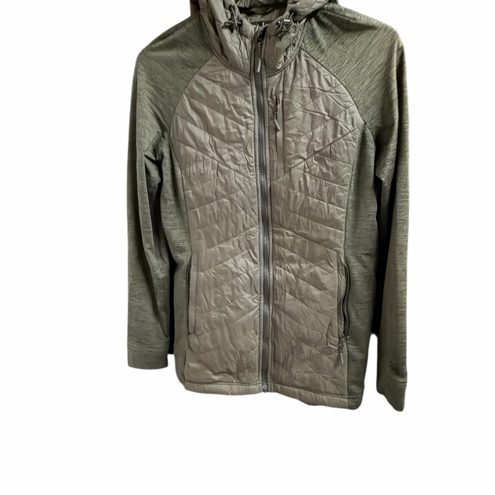 Green Hooded Lightweight Jacket Womens Farwest